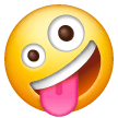 Faccina con espressione buffa Emoji Samsung