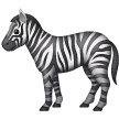zebra Emoji samsung