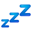 Symbole du sommeil Émoji Samsung