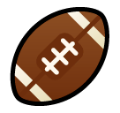 🏈 Мяч для игры в американский футбол Эмодзи в SoftBank