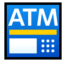 ATM Sign Emoji in SoftBank