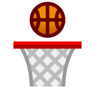 🏀 Basketball Emoji in SoftBank