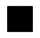 Mittelgroßes schwarzes Quadrat Emoji SoftBank