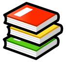 Books Emoji in SoftBank