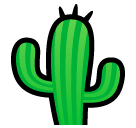 Cactus Emoji in SoftBank