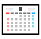 Календарь Эмодзи в SoftBank