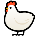 🐔 Chicken Emoji in SoftBank