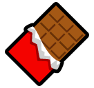 Chocolate Bar Emoji in SoftBank