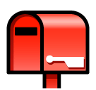 closed-mailbox-with-lowered-flag Emoji softbank