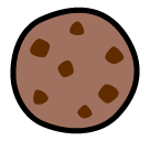 🍪 Cookie Emoji in SoftBank