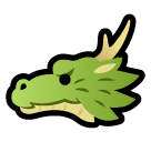 dragon-face Emoji softbank