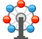 Ferris Wheel Emoji in SoftBank