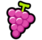 Grapes Emoji in SoftBank