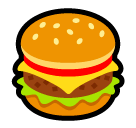 Hamburger Emoji in SoftBank