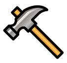 🔨 Hammer Emoji in SoftBank