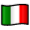 🇮🇹 Flag: Italy Emoji in SoftBank