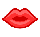 Marca de beso Emoji SoftBank