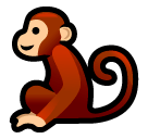 🐒 Monkey Emoji in SoftBank