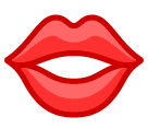 👄 Mouth Emoji in SoftBank
