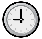 🕘 Nine O’clock Emoji in SoftBank