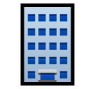 🏢 Edificio de oficinas Emoji en SoftBank