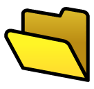 open-file-folder Emoji softbank