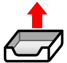 outbox-tray Emoji softbank
