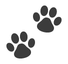 paw-prints Emoji softbank