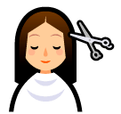 💇 Person Getting Haircut Emoji in SoftBank