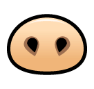 🐽 Nariz de cerdo Emoji en SoftBank