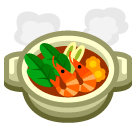 Pot of Food Emoji in SoftBank