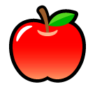 Red Apple Emoji in SoftBank