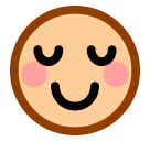 😌 Relieved Face Emoji in SoftBank