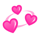 revolving-hearts Emoji softbank