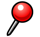 Pin redondo Emoji SoftBank
