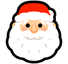 Дед Мороз Эмодзи в SoftBank
