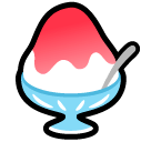 🍧 Geschabtes Eis Emoji auf SoftBank