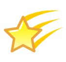 Sternschnuppe Emoji SoftBank
