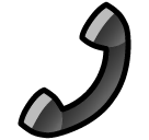 telephone-receiver Emoji softbank