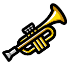 Trumpet Emoji in SoftBank