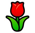 🌷 Tulip Emoji in SoftBank