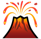 volcano Emoji softbank