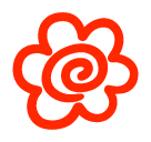 white-flower Emoji softbank