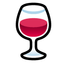 Weinglas Emoji SoftBank