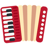 accordion Emoji twitter