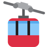 aerial-tramway Emoji twitter