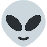 alien Emoji twitter