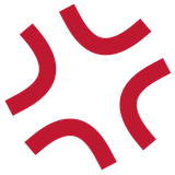 anger-symbol Emoji twitter