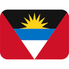 Bandera de Antigua y Barbuda Emoji Twitter