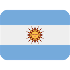 Флаг Аргентины Эмодзи в Twitter